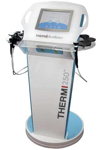 Thermi machine  During a consultation with our cosmetic physicians